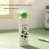 2026 Sommer USB-wiederaufladbarer Mini-Pandabär-Ventilator - Tragbar, Leise, Cartoon-Design für Kinder