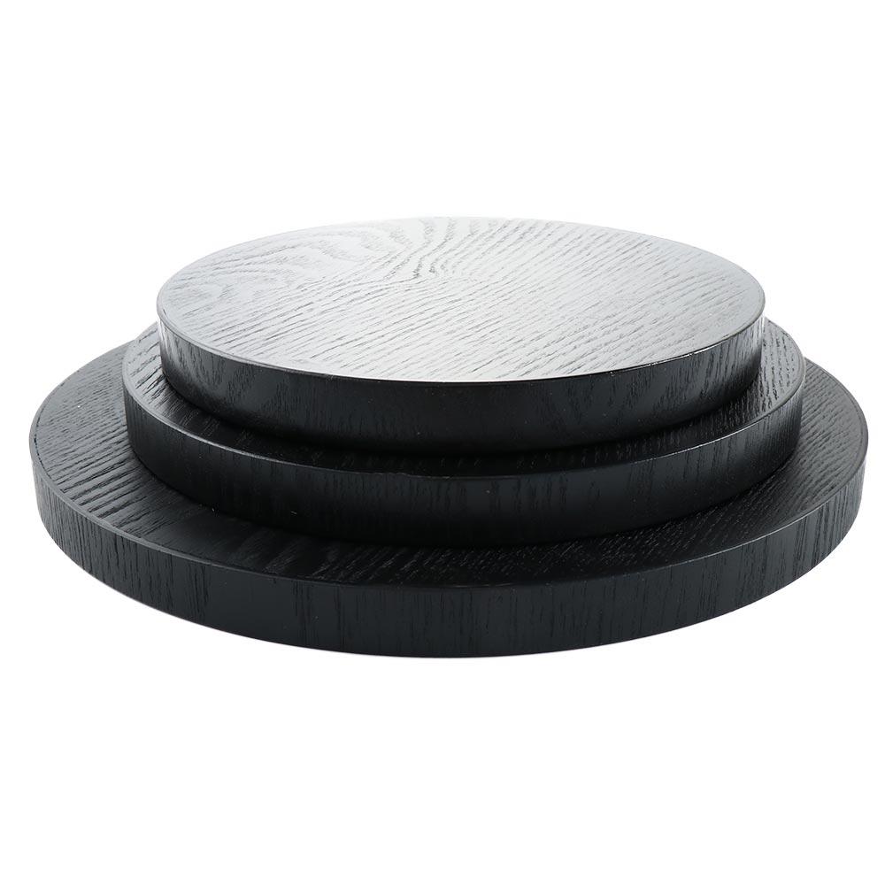 Round 21cm/24cm/27cm/30cm Traditional Kitchenware Chinese Style Snack Plate Storage Trays Tea Tray Salad Bowl Platter