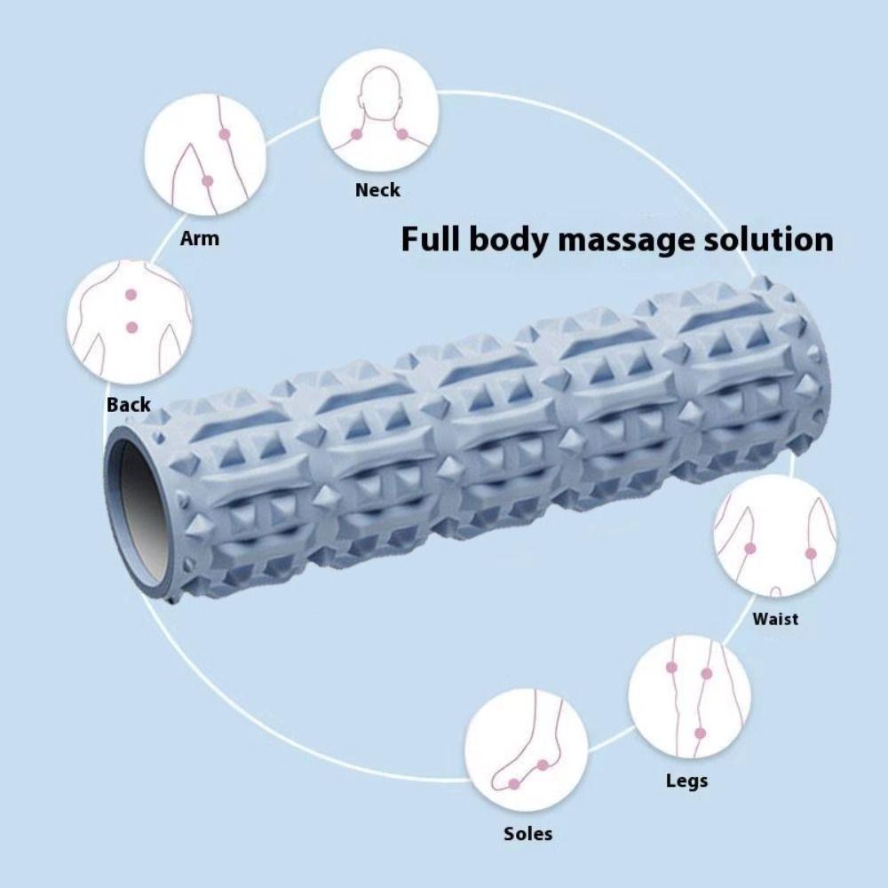 High Density Yoga Foam Roller Trigger Point Fitness Yoga Column Fitness Back Roll  Sports Supplies