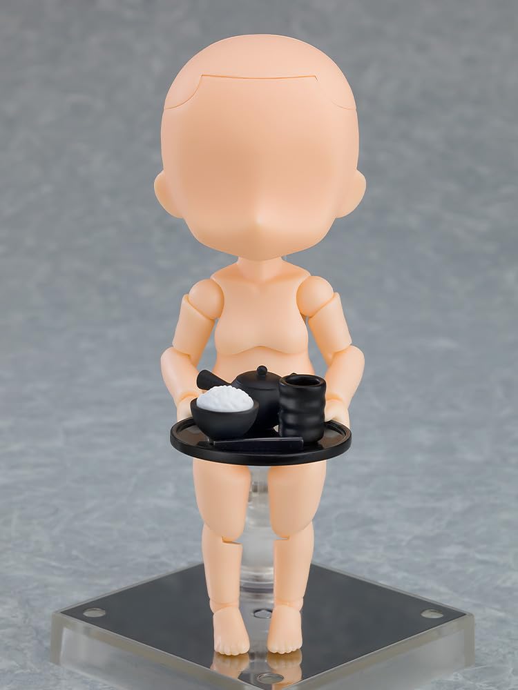 Good Smile Company Nendoroid Doll Japanese Tableware Parts Set Plastic Painted Movable Figure