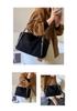 Korean Style High-End Suede Plush Retro Crossbody Bag for 2026 Summer