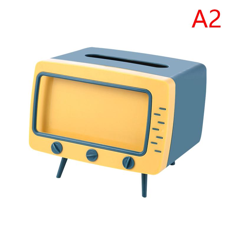 

Коробка для салфеток для телевизора - держите салфетки под рукой во время просмотра телевизора. Держатель для мобильного телефона. Коробка для бумаги. Многофункциональная коробка для хранения. коричневый