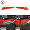 Exterior Car Accessories For Toyota RAV4 -2024 PVC Black Car Rear Tail Headlights Light Film Sticker