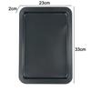For Baking Bread Easy Clean Baking Tray Bread Cake Baking Tray Oven Use Color Black Rectangular Uniform Heat Distribution