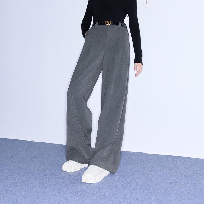 Sancai 2025 Winter Women's Casual Loose Wide-Leg Pants