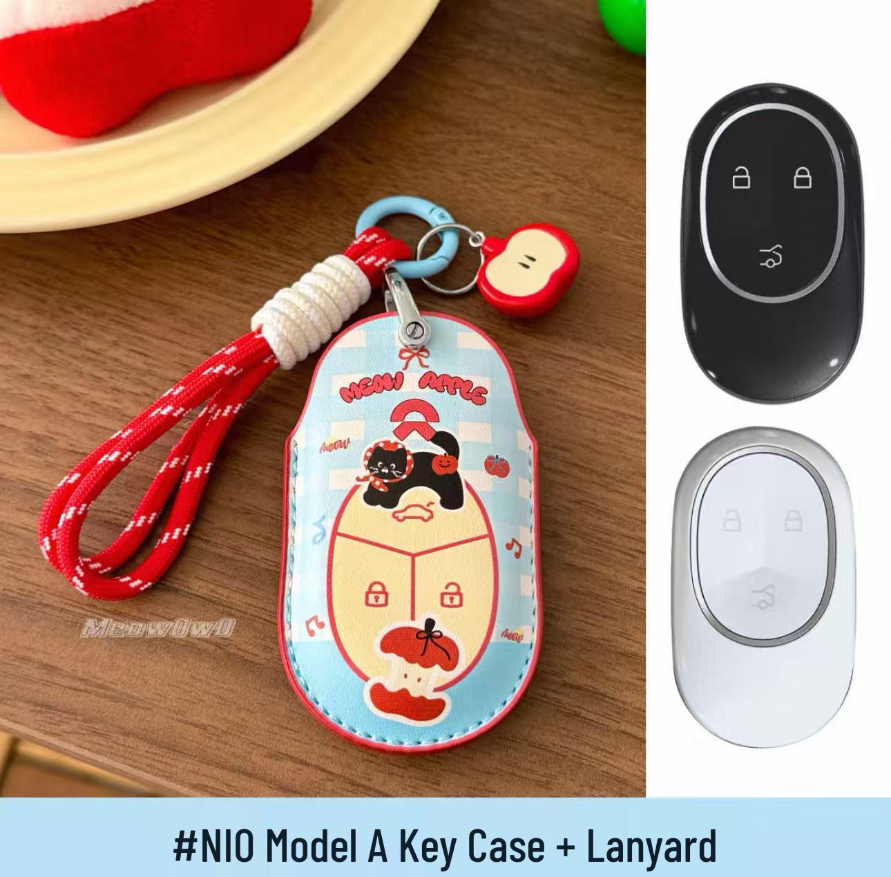 

Sea Salt Apple Nio Key Case for ET5T, ET7, ES6, ES7, EC6 - Cute Summer Design for Women