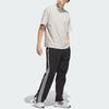 Adidas Originals Retro Sports Side Stripe Three Stripes Basketball Knit Pants Unisex Pants Black IM9648
