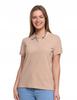 Women's Cotton Polo Shirt with Collar MORAJ 3XL BEIGE