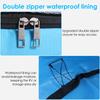 4 Pcs RV Hose Storage Bag Dual Zipper Breathable Drawstring Mesh Pouch with Waterproof Lining Multi-role Motor Home Utility Bag