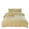 Girls' Heart Bubble Gauze Winter Dorm Bedding - Four-Piece Set