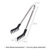 Multi - functional Noodle Tongs Non - slip Handle Heat - resistant Kitchen Tweezers Food Tongs Tweezers For Cooking French