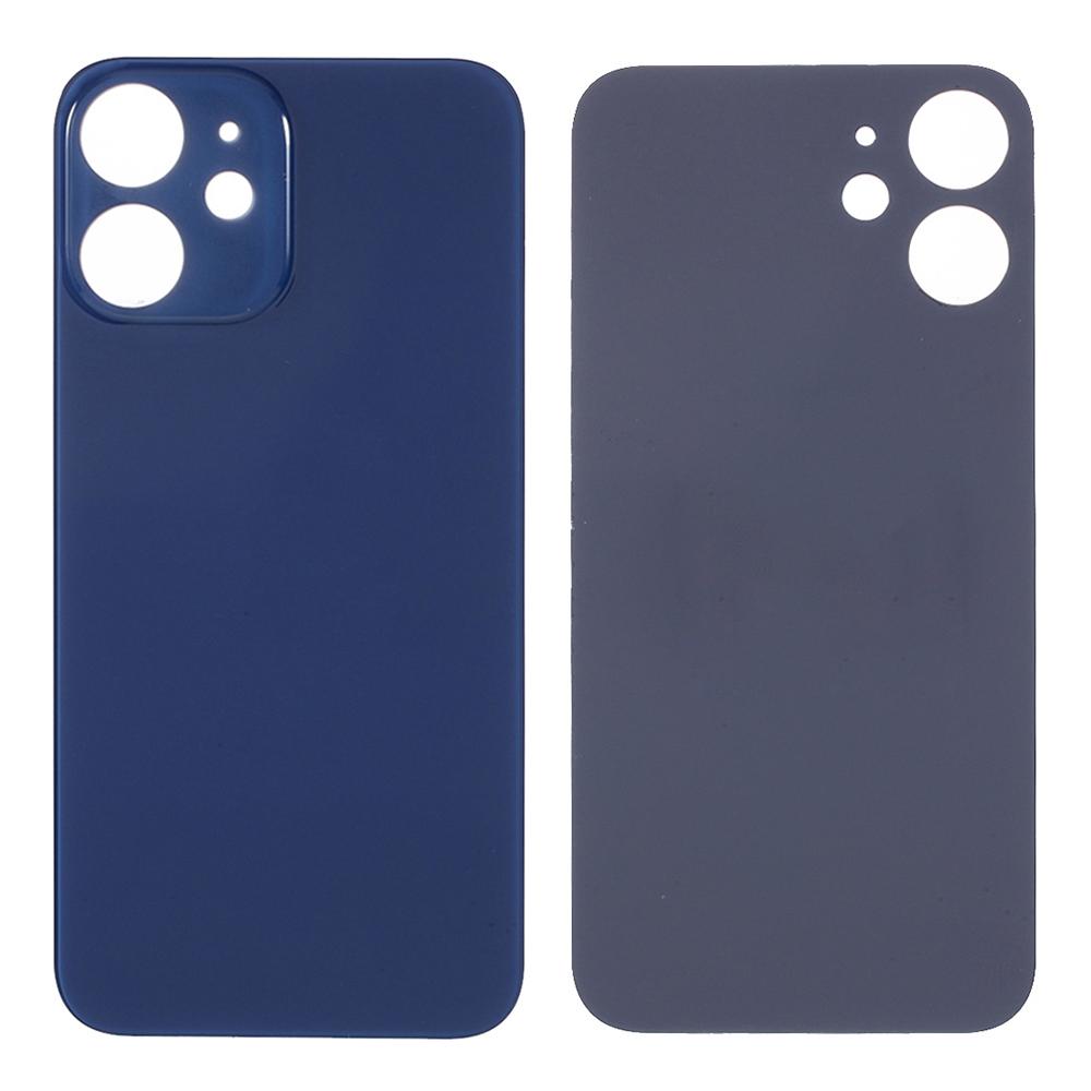 

For iPhone 12 6.1 inch (without Logo) Battery Housing Cover Repair Part (Big Hole) Blue