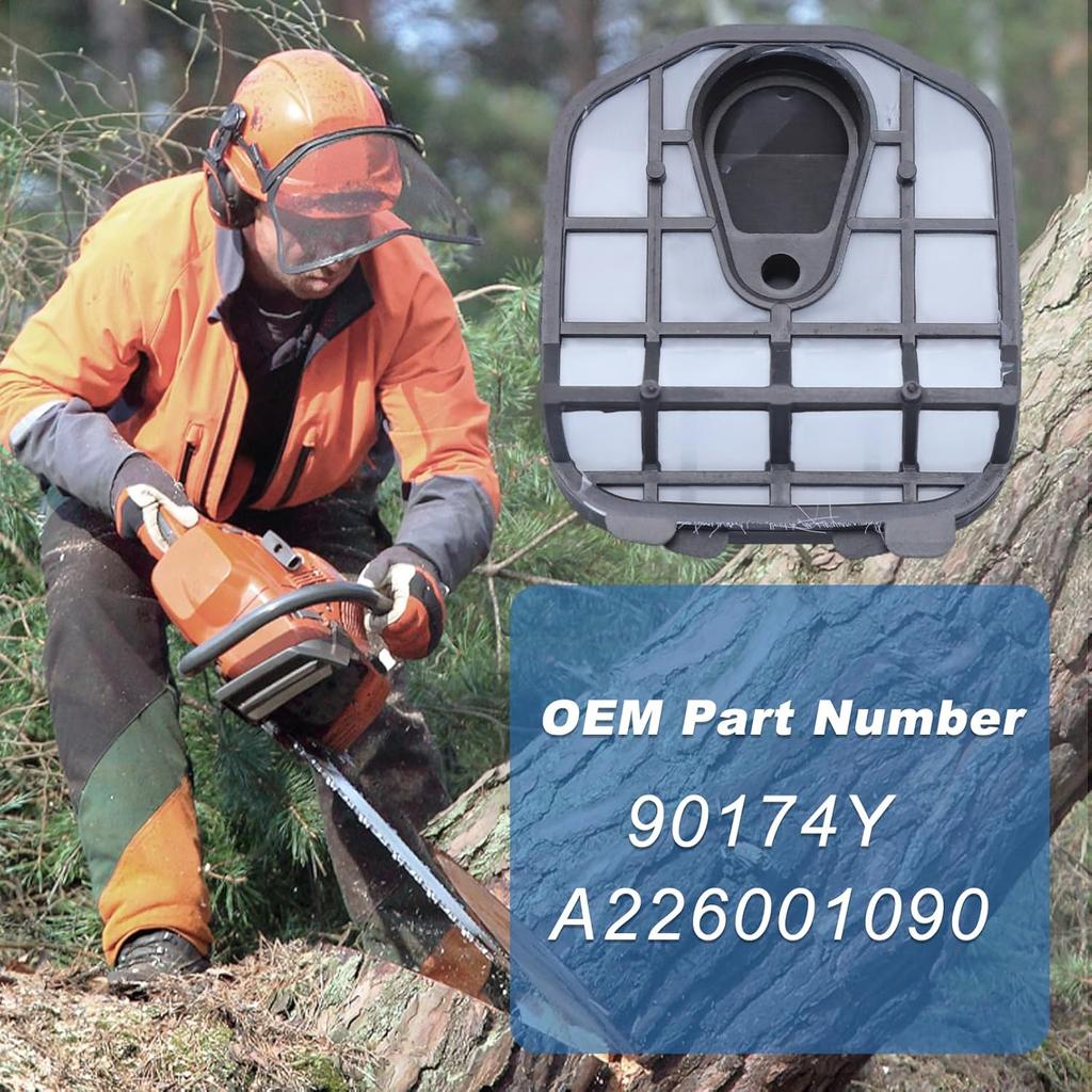 AUMEL Air Filter Kit Fit for Echo Chainsaw CS390 CS501 491S 390SX 501SX Replace 90174Y A226001090