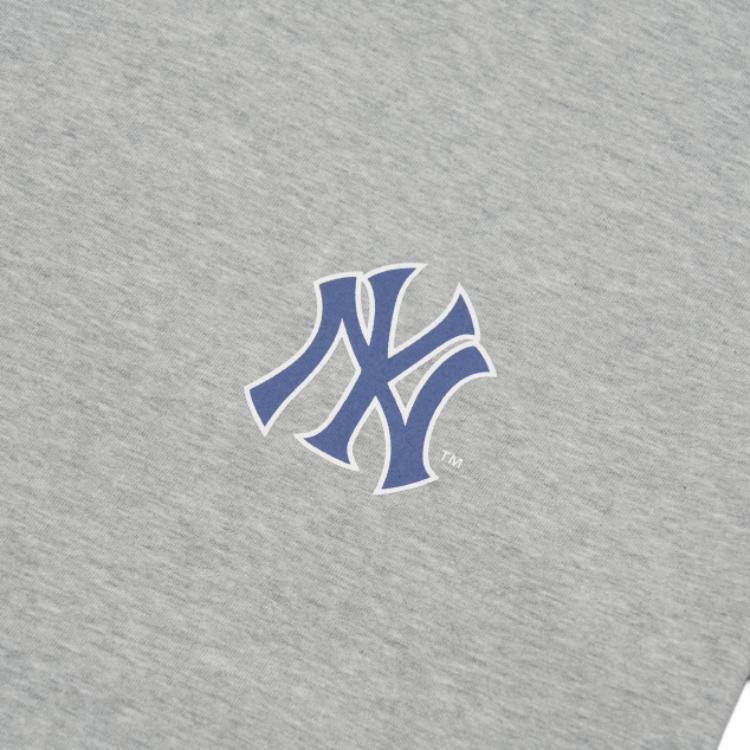 New MLB Mlb X Disney Collaboration T Shirt Unisex Gray 3ATSD0114-50MGS