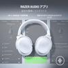 Razer Barracuda X Mercury White Enabled Wireless Gaming Headset with TriForce 40mm Detachable HyperClear Cardioid Battery Dongle for Quick Compatible