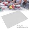 Waterproof NonSlip Placemat Silicone Heat Insulation Pad Kids Table Mat for Kitchen Use(Gray )