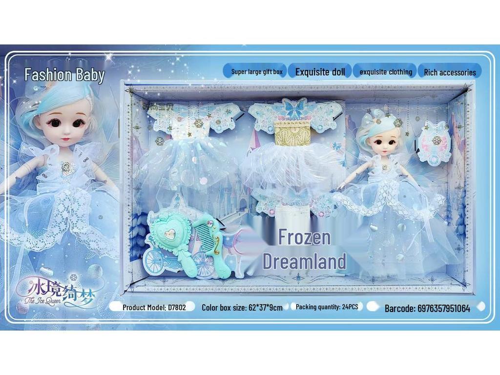 Ancient Style Barbie Princess Doll Dress-Up Set for Girls