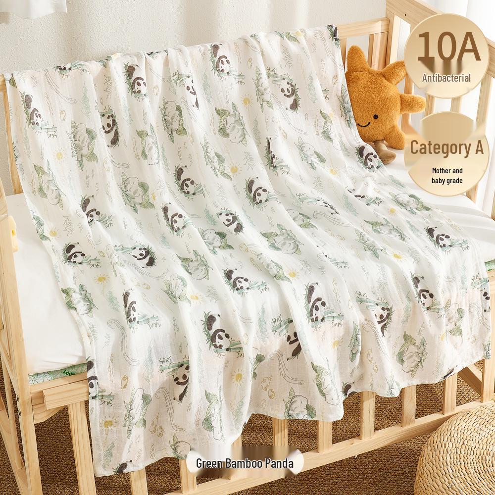 Ultra-thin Baby Cotton Gauze Blanket & Swaddle - Windproof Bath Towel for Newborns
