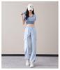 Women's Summer 2025 Casual Sportswear Set: New Style Hiking Sun Protection Clothing with Loose Cargo Pants