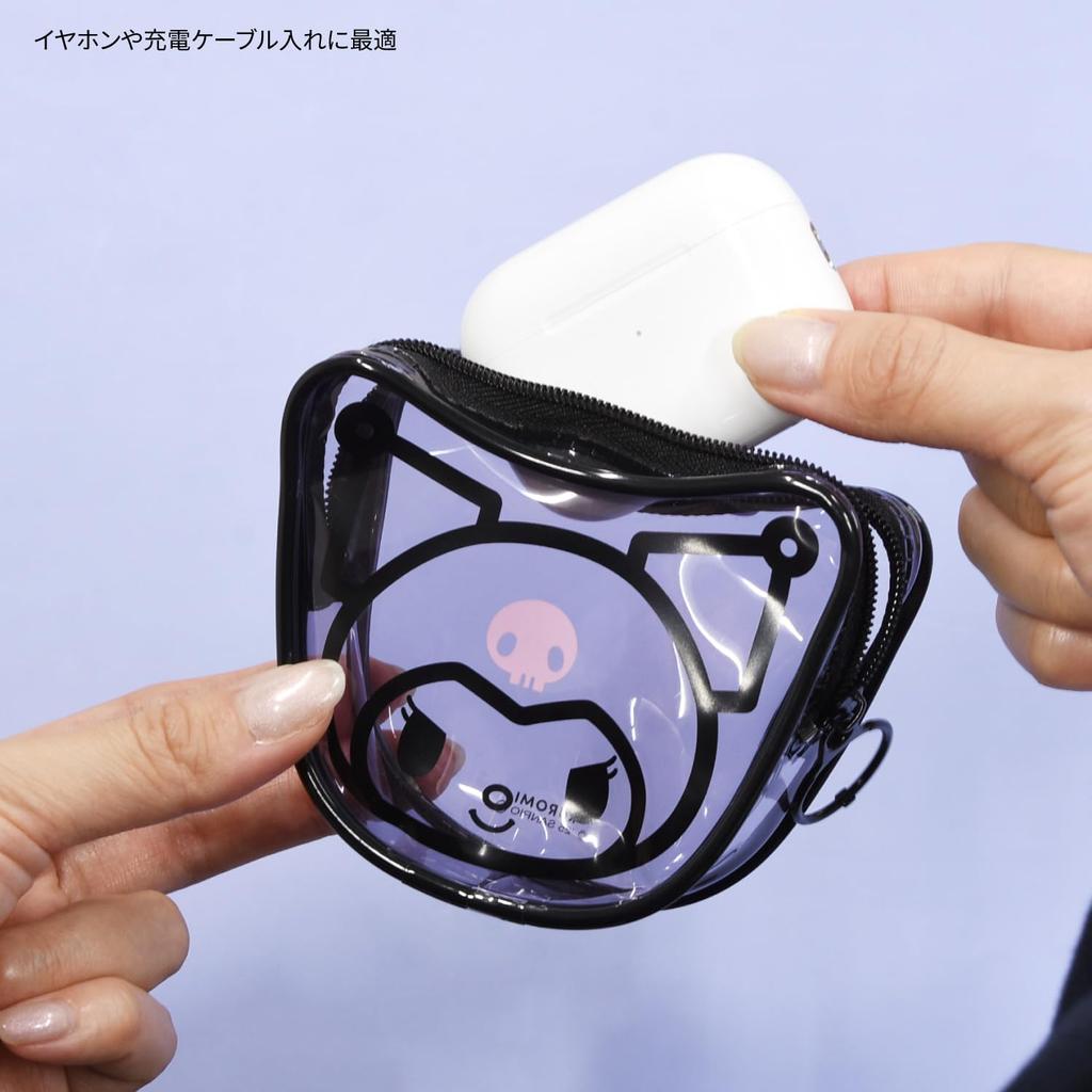 Gourmandise Sanrio Characters Gadget Clear Pouch Kuromi SANG-516KU