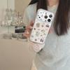 Korean Style Animal Magnetic Phone Case for iPhone 17/16 Pro Max/15 Pro - Girly Heart Design