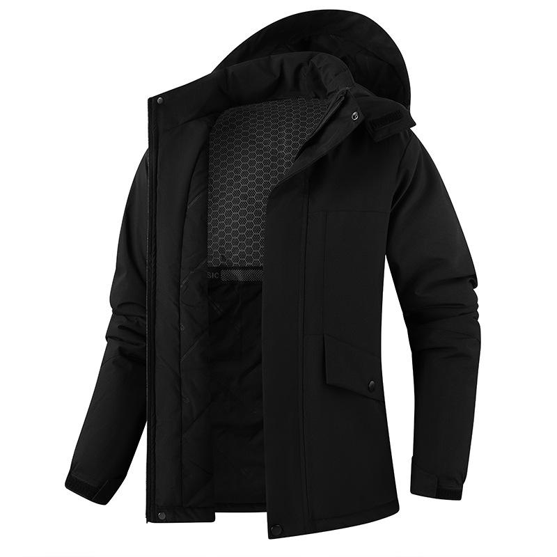 Outdoor Sports Graphene Stormtrooper Coat Men Woemn Autumn Winter Coat Men's New Couple Warm Windproof Waterproof Hooded Parkas
