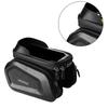 Cell Phone Bag Holder Handlebar Bag with Touch Screens Mountain Bike Front Top Tube Pouches Pannier Phone Mount Holder