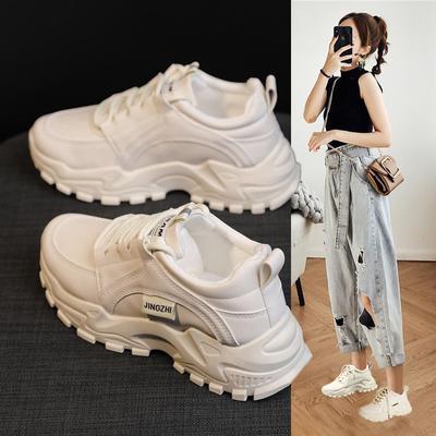 Daddy Shoes Women's Shoes Trend Spring New Thick-soled Sports Casual Shoes Women's Shoes