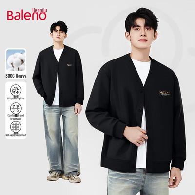 Baleno Unisex V-Neck Cardigan Sweatshirt Jacket