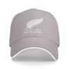 Gorra de Béisbol con Estampado de los All Blacks de Nueva Zelanda Unisex para Mujer Sombrero de Pescador Hip Hop Gorras Solares de Verano Ajustables con Cierre a Presión Sandwich