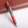 Chinese Enterprises Supply Metal Hollow Steel Brushed Ballpoint Pens Creative Personalized Business Gifts Advertising Pens Rotating Neutral Pens