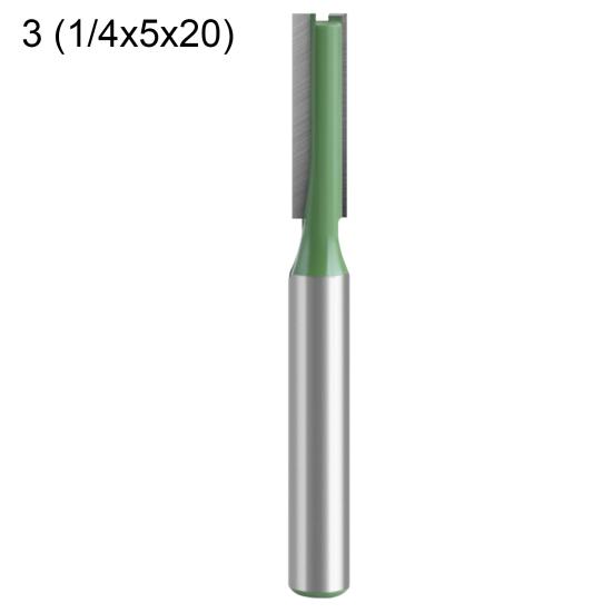 1/4 Professional Woodworking Cutter Fast Speed Wear-resistant Power Tool Accessories Wood Milling Cutter Lineming