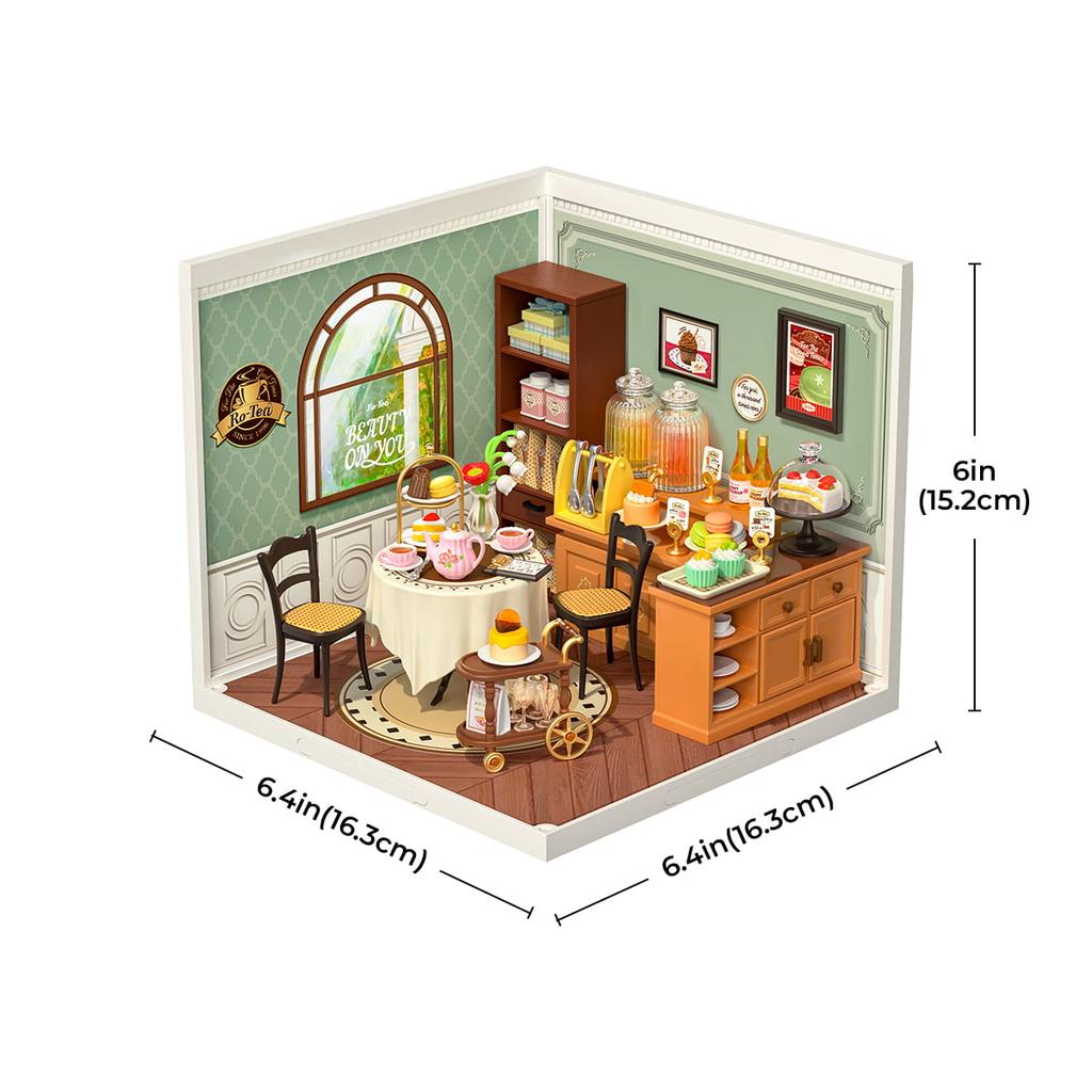ROBOTIME Rolife 3D Puzzle Super Creator DIY Miniature House (DW011) | 1:24 Scale DW011