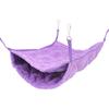 Winter Warm Luxury Double Bunkbed Hamster Hammock Hanging Guinea Pigs Sugar Glider Ferret Sleeping Bed Nest Cage Swing Toys