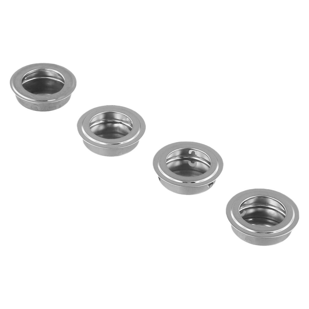 Στρογγυλή Τρύπα Λαβή Συρόμενες Πόρτες 4 X 3,5 X 1 Cm 4τμχ