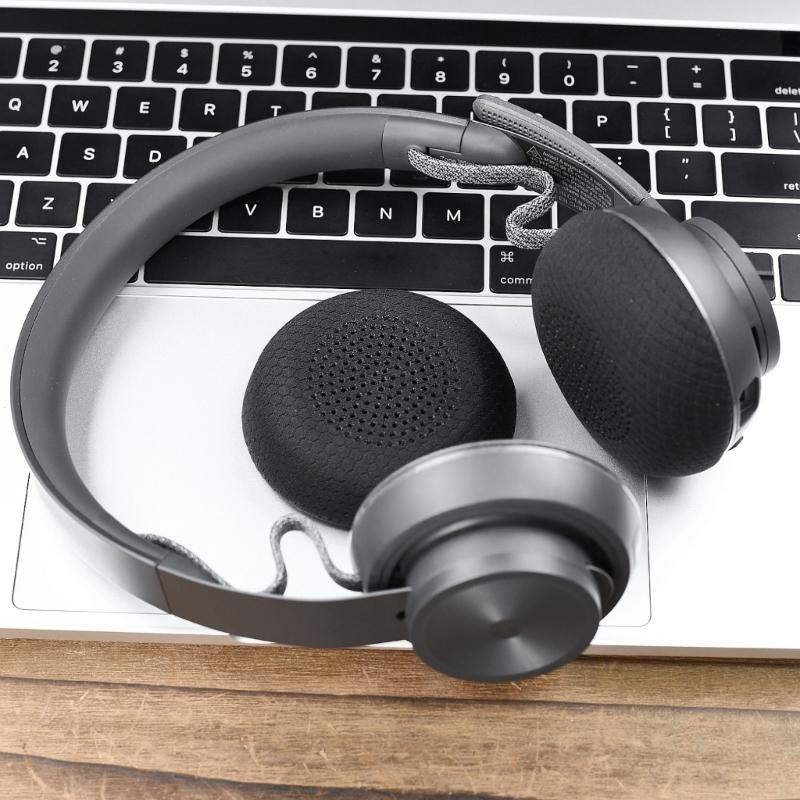 Breathable Mesh Ear Pad Soft Foam Ear Cushions Long Wear Comfort Noise Isolating for Zone Wireless Plus Headphones