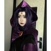 Teen Titans Raven Cosplay Costume, Woman's Costume, Magic Girl Fighting Body, Set Complete with Purple Hooded Cape