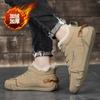 Boots Winter Men Ankle Boots Winter Boots for Men Snow Cotton-padded Shoe Casual Sneaker Sport and Leisure Loafers Male Sneakers