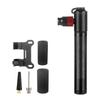 Portable Bike Tire Inflator Double Valves Portable Small CO2 Cycle Tire Pump Fast Inflator Space Saving Frame Mount