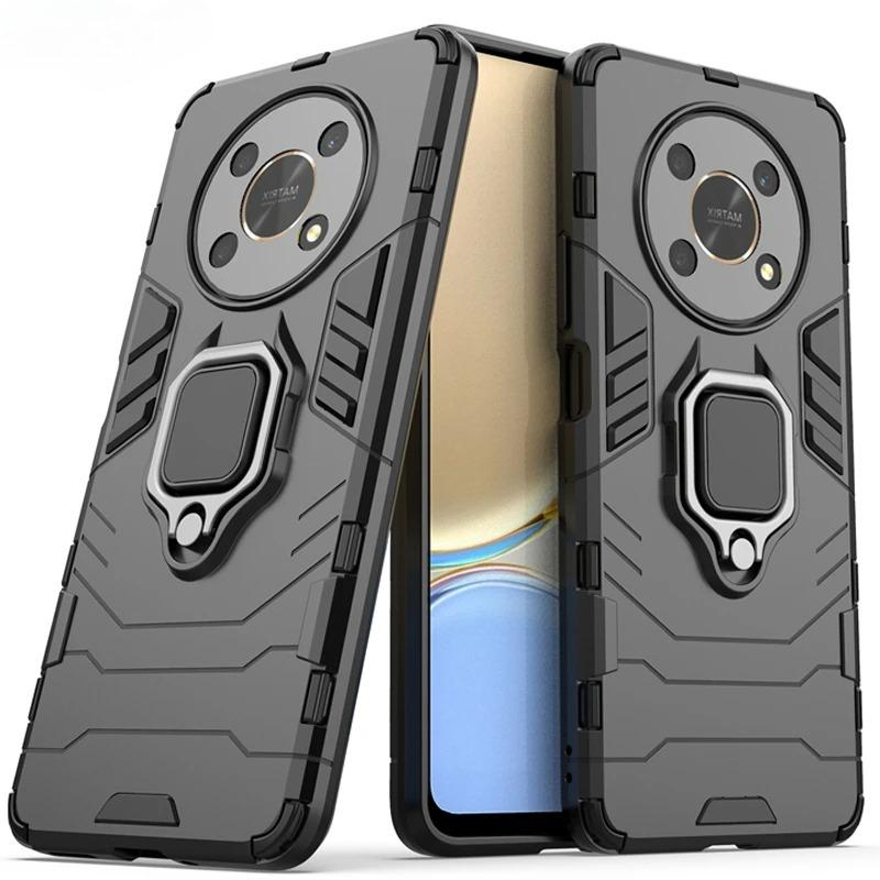 For Honor X40 GT Case Bumper Anti-knock Armor Magnetic Suction Stand Full Back Cover For Honor X40 GT Case Cover For Honor X40GT