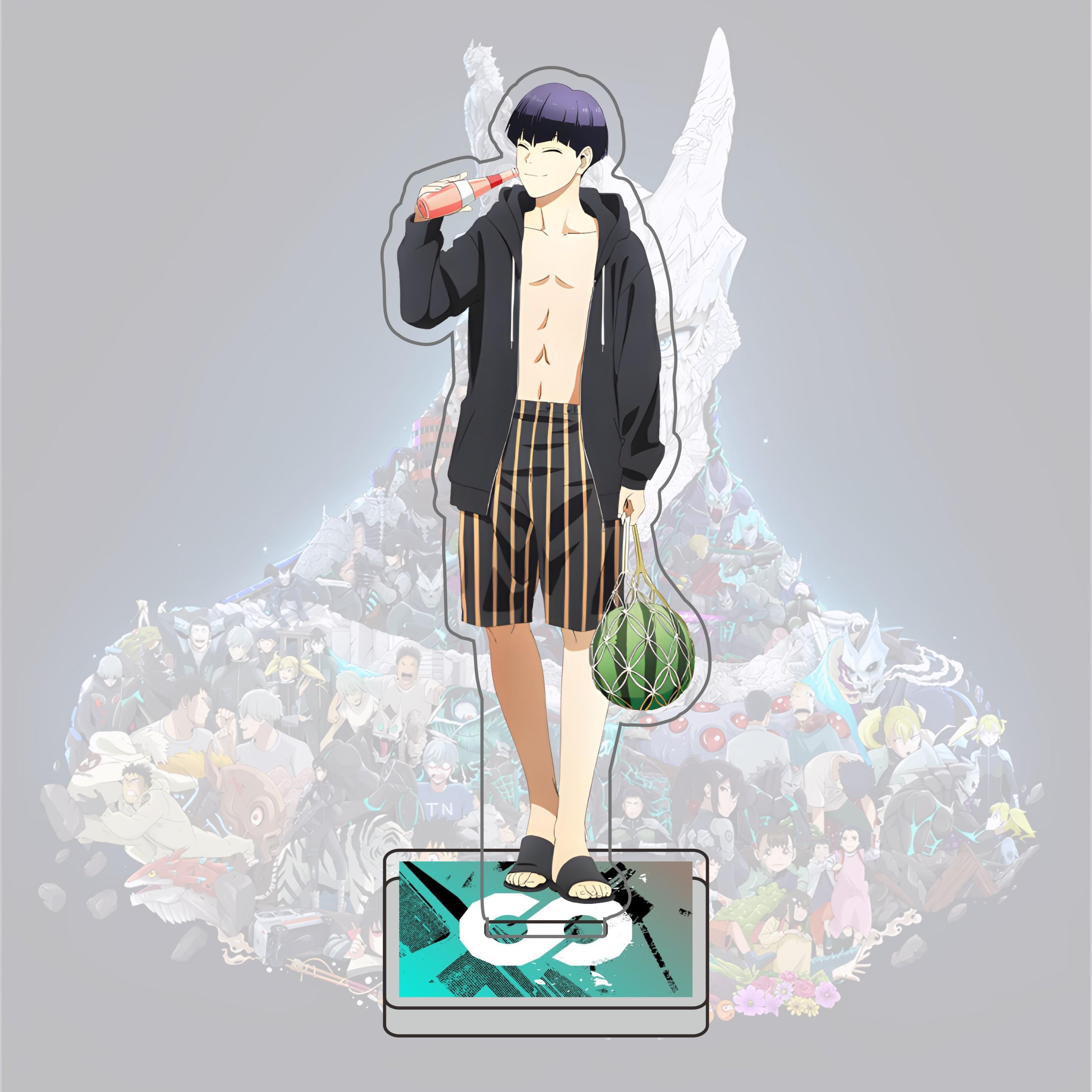

Anime Kaiju No 8 Acrylic Stand Figure Model Keychain For Kafka Hibino Reno Ichikawa Kikoru Shinomiya Desktop Decoration Fan Gift 15 cm