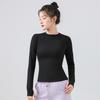 Women's Slim Fit Long Sleeve Yoga & Running Top