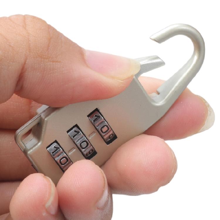 3 Digit Combination Padlock Mini Lock for School Gym Home Tool Box and Storage