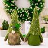 Adorable Knitted Succulent Faceless Doll Figurine Creative Green Plant Decoration