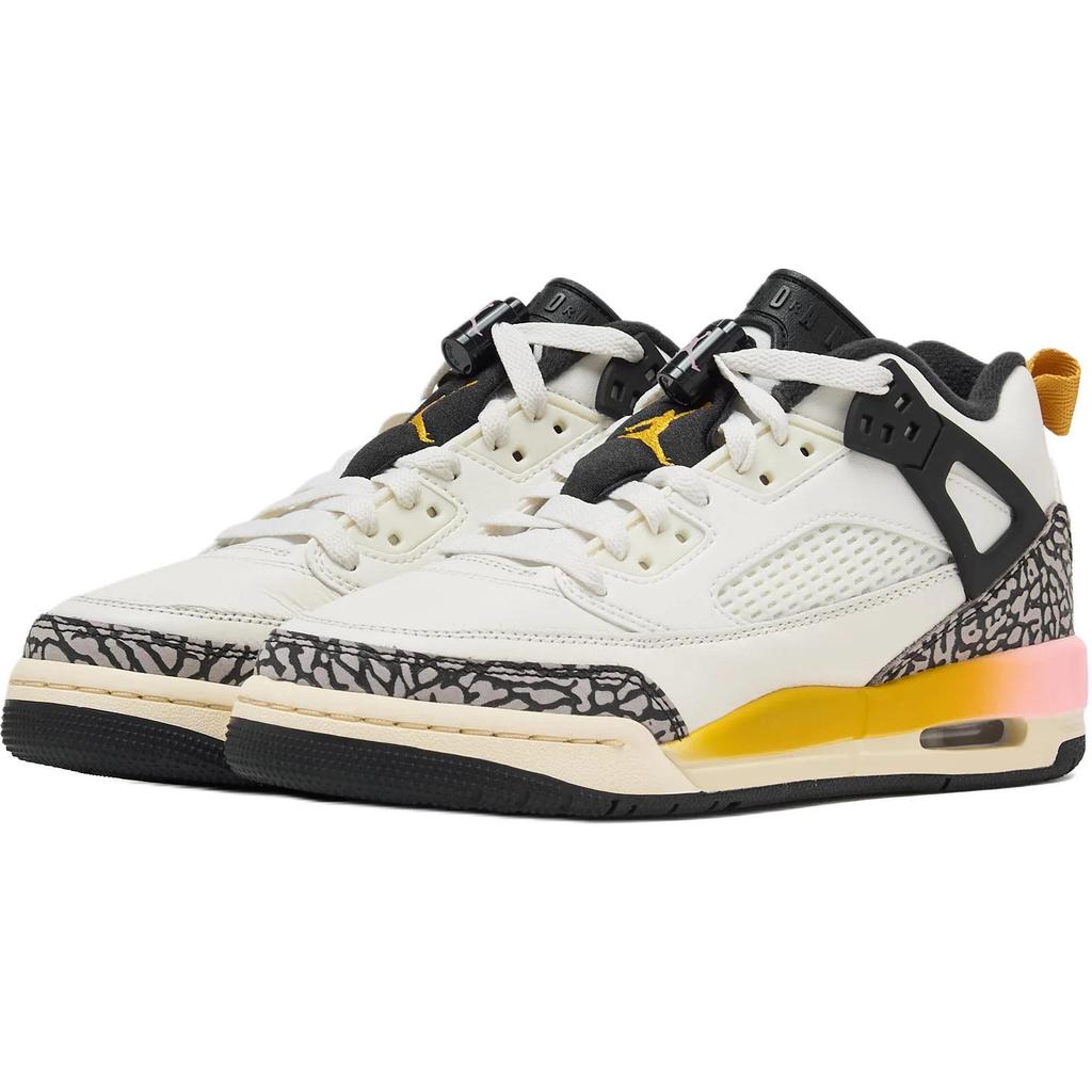 Jordan Spizike Classic And Versatile Low top Children's Basketball Shoes White Unisex FQ3950-107