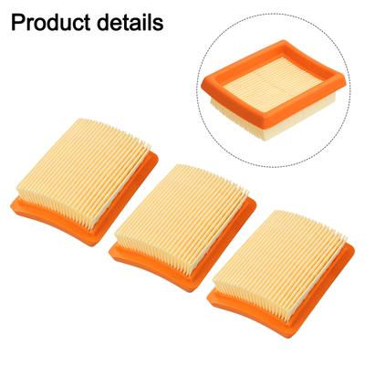 Air Filter Replacement Pack of 3 for FS120 FS200 FS250 For FS300 FS350 FS380 FS400 For FS450 FS480 BT120 for Better Combustion