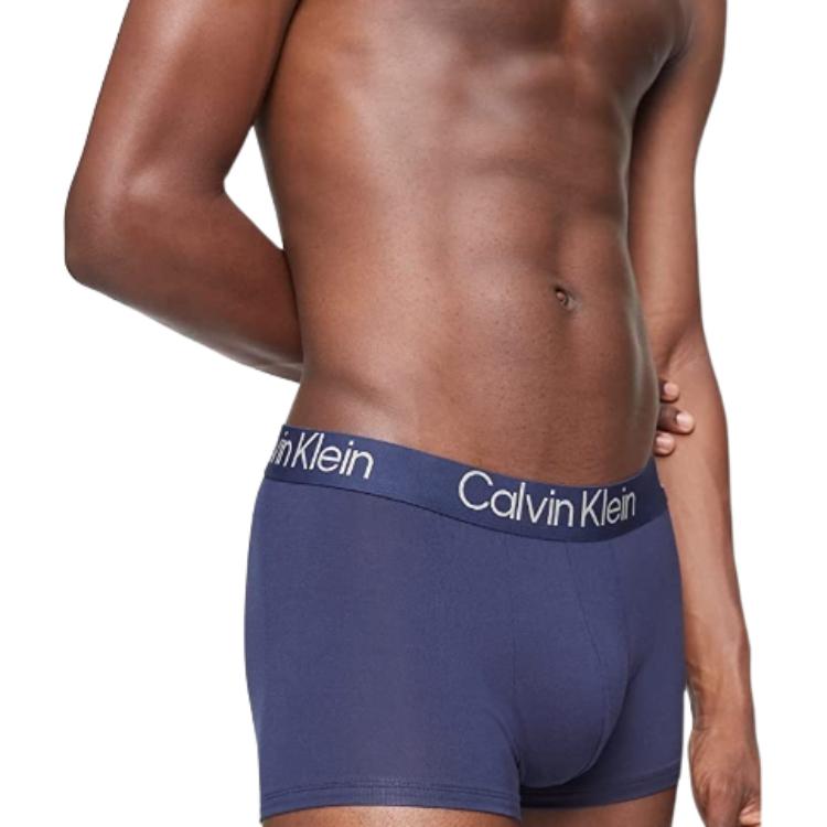 Calvin Klein Letter Logo Modal Mid-Rise Boxer Shorts 3-Pack Men underwear NB3187-900