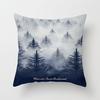 Ins Homewares Dusk Trees Sofa Car Pillow Cover Office Cushion Cover