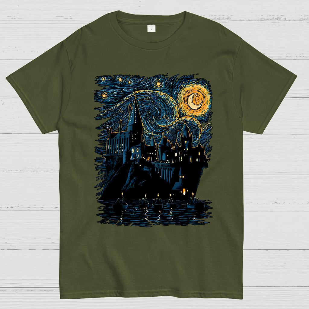 Starry School Cotton Summer Casual Cool Loose T-Shirt