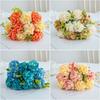 Flowers Arrangement Fake Flower 10 Heads Silk Flowers New Artificial Hydrangea  Party Decor